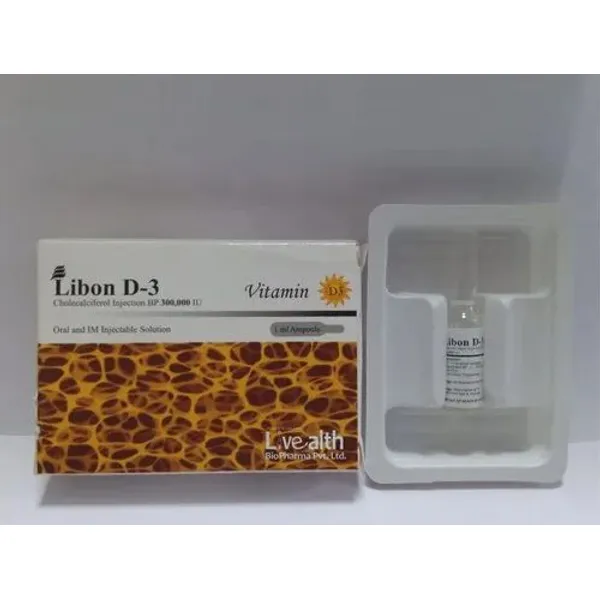 Cholecalciferol (Vit. D3) Injection 600000 iu 600000 IU in the NexCure Health pharmaceutical catalogue