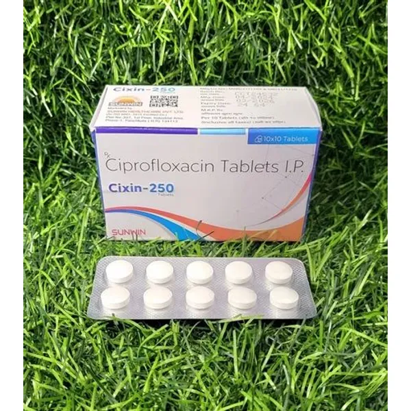 Ciprofloxacin 250mg Tablets 250mg in the NexCure Health pharmaceutical catalogue