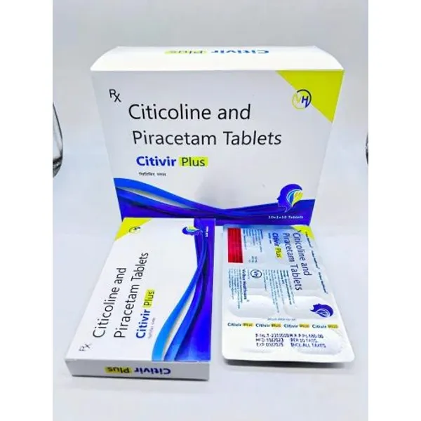 Citicoline sodium 500mg & Piracetam 800mg 500mg in the NexCure Health pharmaceutical catalogue