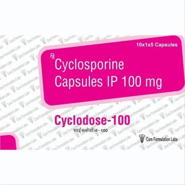Cyclosporine Capsules Ip 100 Mg 100 Mg pharmaceutical product details from NexCure Health