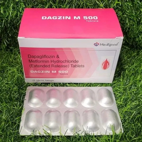 Dapagliflozin And Metformin Hydrochloride Extended Release Tablets in the NexCure Health pharmaceutical catalogue