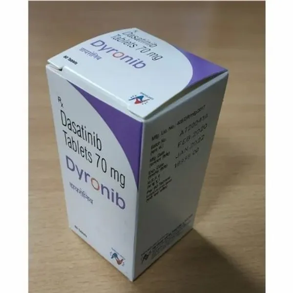 Dasatinib 70mg Tablet 70mg in the NexCure Health pharmaceutical catalogue