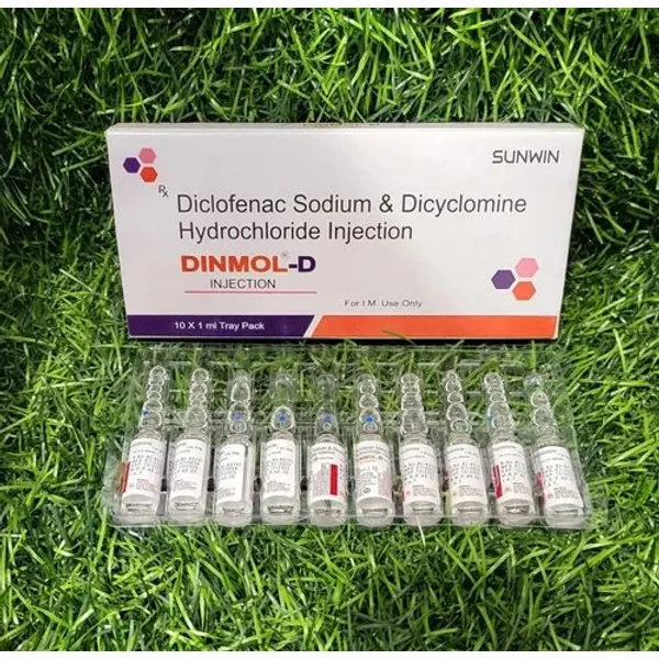 Diclofenac Sodium And Dicyclomine Hydrochloride Injection pharmaceutical product details from NexCure Health