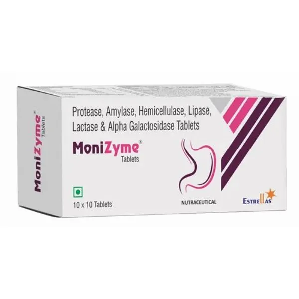 Digestive Enzyme Tablets in the NexCure Health pharmaceutical catalogue