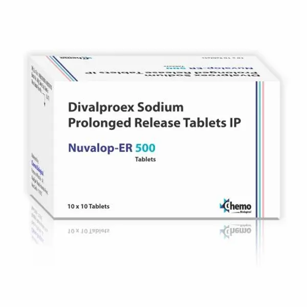 Divalproex Sodium Prolonged Release Tablets IP pharmaceutical product details from NexCure Health