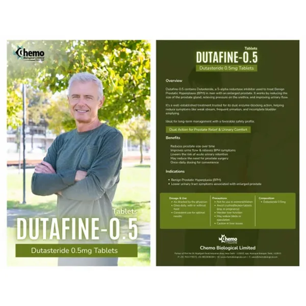 Dutasteride 0.5mg Tablets 0.5mg in the NexCure Health pharmaceutical catalogue