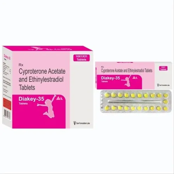 Ethinyl Estradiol Cyproterone Acetate Tablet pharmaceutical product details from NexCure Health
