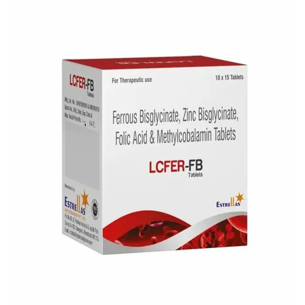 Ferrous Bisglycinate Zinc Folic Acid Tablet pharmaceutical product details from NexCure Health
