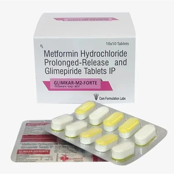 Glimepiride and Metformin Hydrochloride SR Tablets in the NexCure Health pharmaceutical catalogue