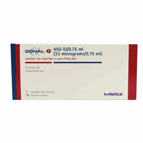 Gonal-F 450 iu Injection 450IU in the NexCure Health pharmaceutical catalogue