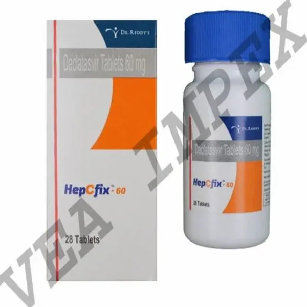 Hepcfix 60 mg(Daclatasvir Tablets) 60 mg in the NexCure Health pharmaceutical catalogue