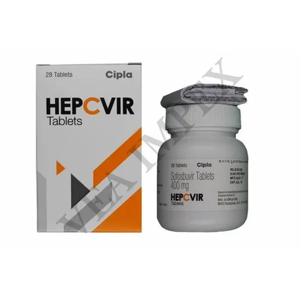 Hepcvir 400MG(Sofosbuvir Tablets) 400MG in the NexCure Health pharmaceutical catalogue