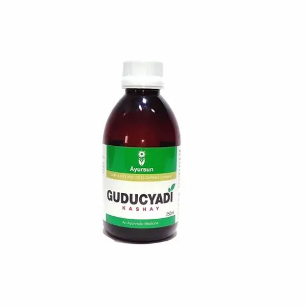 Herbal Kadha / Ayurvedic Kashay for Vatarakta - Ayursun Guduchyadi Kashay pharmaceutical product details from NexCure Health