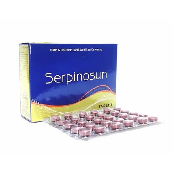 Herbal Medicine For Anxiety - Ayursun Serpinosun Tablet in the NexCure Health pharmaceutical catalogue
