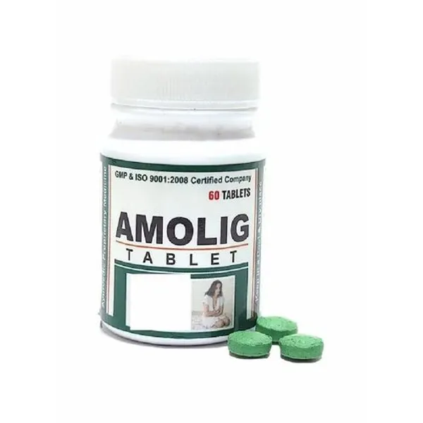Herbal Tablet For Oligomenorrhea - Ayursun Amolig Tablet pharmaceutical product details from NexCure Health