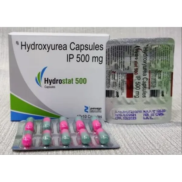 Hydrostat 500 mg Capsule 500MG pharmaceutical product details from NexCure Health