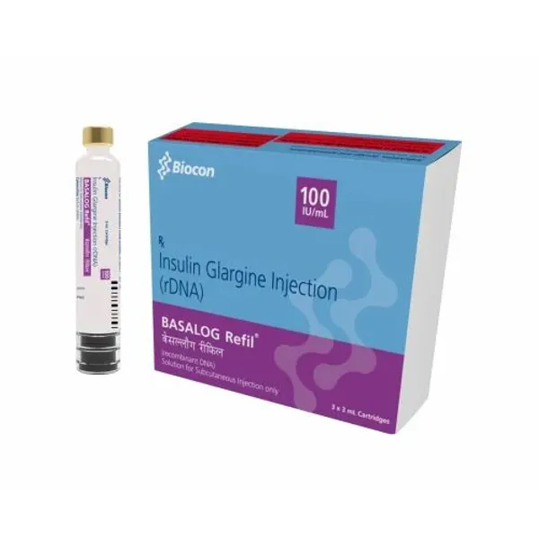 Insulin Glargine Injection in the NexCure Health pharmaceutical catalogue