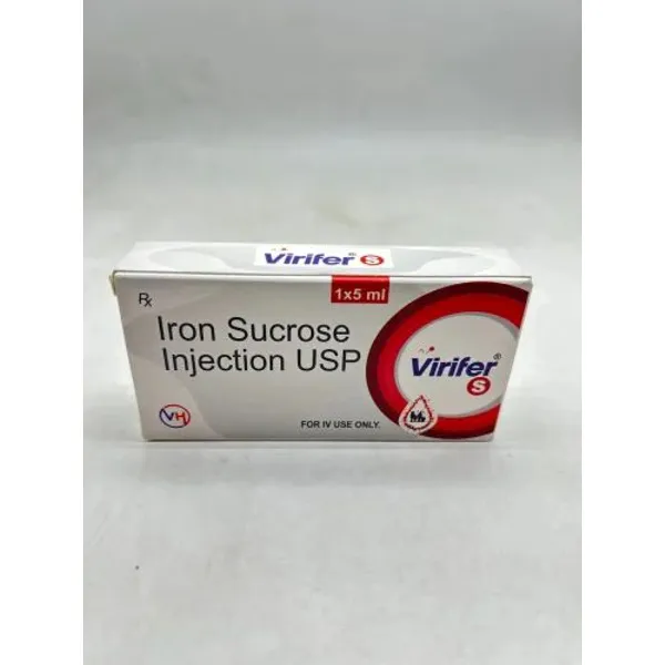 Iron Sucrose Injection in the NexCure Health pharmaceutical catalogue