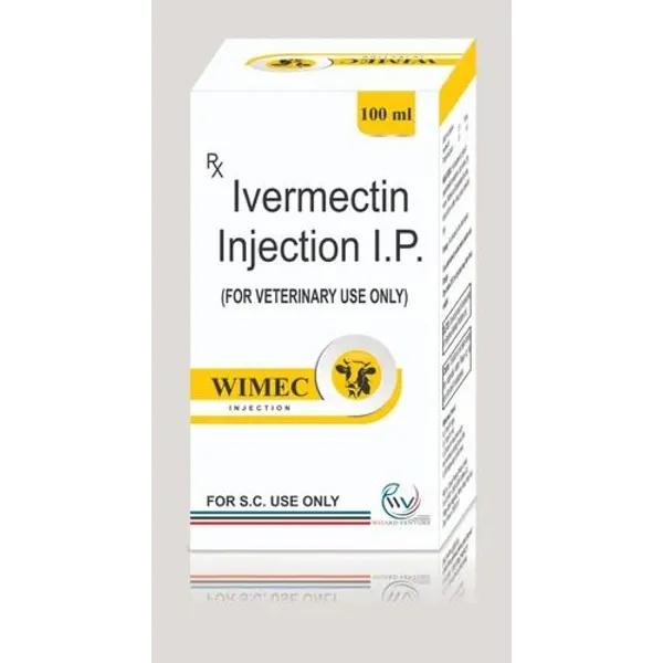 Ivermectin Injection IP in the NexCure Health pharmaceutical catalogue