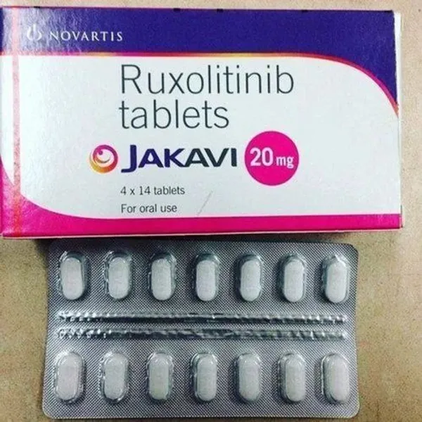 Jakavi Ruxolitinib 20 Mg Tablets 20 Mg in the NexCure Health pharmaceutical catalogue
