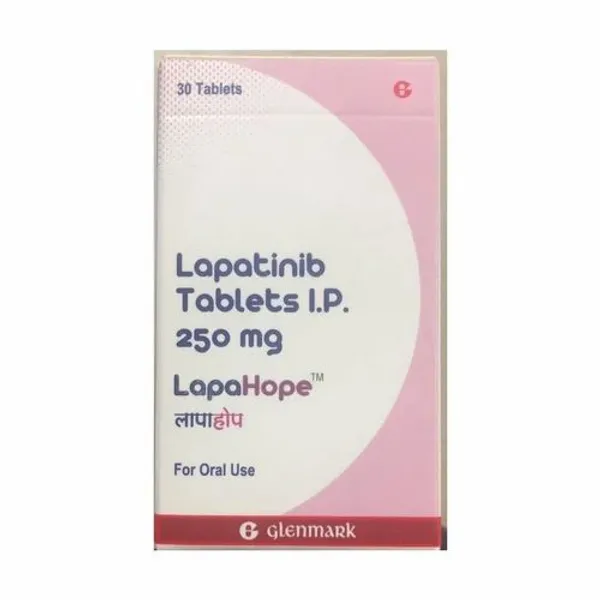 Lapatinib 250mg Tablet 250mg in the NexCure Health pharmaceutical catalogue