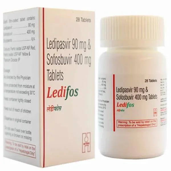Ledipasvir and Sofosbuvir Tablet in the NexCure Health pharmaceutical catalogue