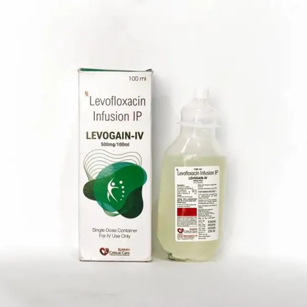Levogain IV Levofloxacin Infusion in the NexCure Health pharmaceutical catalogue