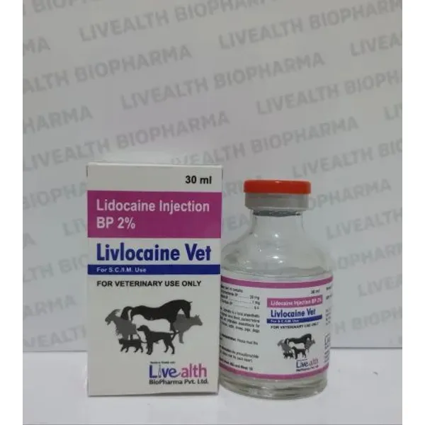 Lidocaine Injection veterinary in the NexCure Health pharmaceutical catalogue