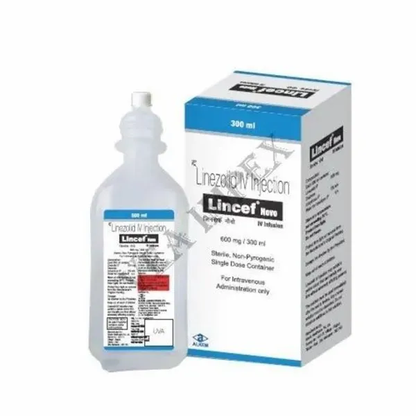 Lincef Novo I.V (Linezolid Intravenous Infusion 2mg /Ml) 2mg in the NexCure Health pharmaceutical catalogue
