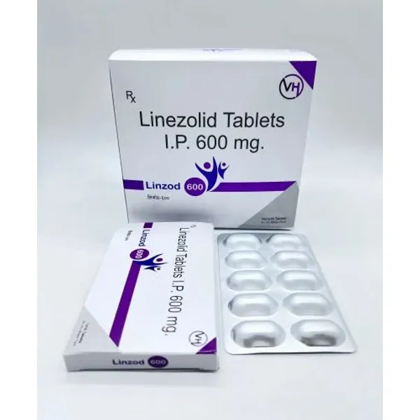 Linezolid 600 mg Tablets Linzod 600 Tab 600mg in the NexCure Health pharmaceutical catalogue