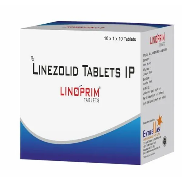 Linezolid Tablet Ip 600 Mg 600 Mg in the NexCure Health pharmaceutical catalogue