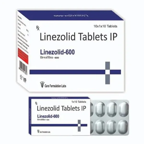 Linezolid Tablets IP in the NexCure Health pharmaceutical catalogue