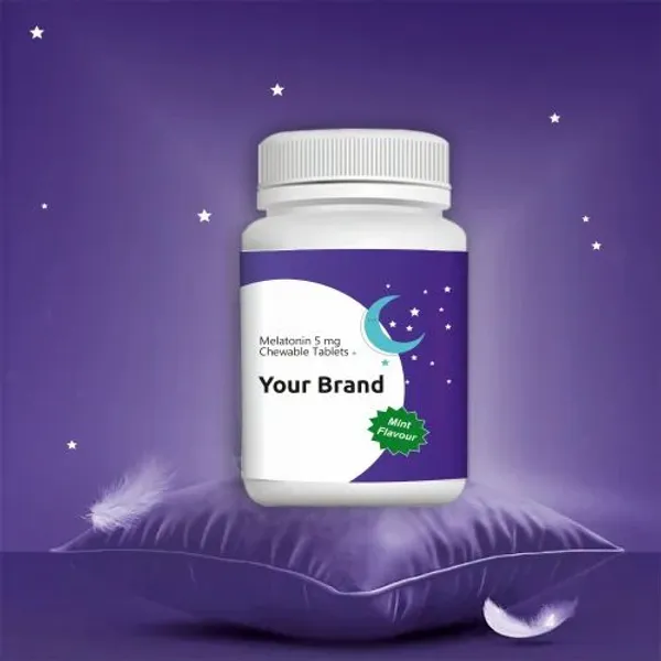 Melatonin Chewable Third Party Manufacturing Tablets in the NexCure Health pharmaceutical catalogue