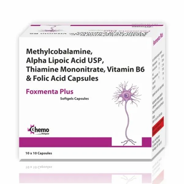 Methylcobalamin Alpha Lipoic Acid Folic Acid And Pyridoxine pharmaceutical product details from NexCure Health