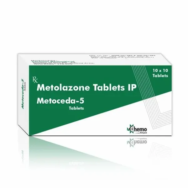 Metolazone Tablet 5mg 5mg pharmaceutical product details from NexCure Health