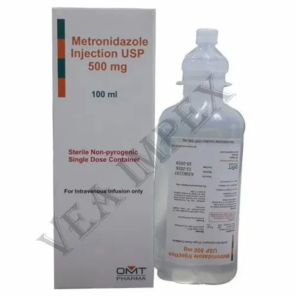 Metronidazole Intravenous Infusion in the NexCure Health pharmaceutical catalogue