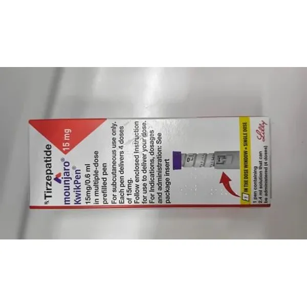 Mounjaro Kwikpen 12.5 Mg/0.6ml 12.5 MG in the NexCure Health pharmaceutical catalogue