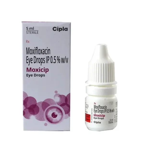 Moxicip Eye Drop in the NexCure Health pharmaceutical catalogue