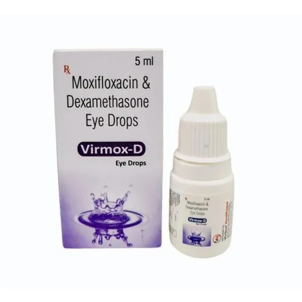 Moxifloxacin 0.5 % Dexamethasone 0.1 % Eye Drops 0.5% pharmaceutical product details from NexCure Health