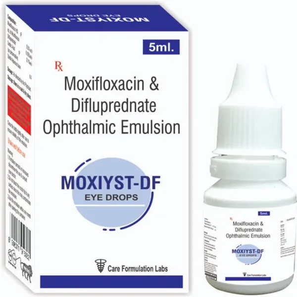 Moxifloxacin & Difluprednate Eye Drop in the NexCure Health pharmaceutical catalogue