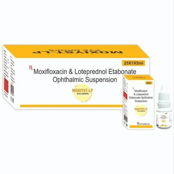 Moxifloxacin & Loteprednol Etabonate Opthalmic Solution in the NexCure Health pharmaceutical catalogue
