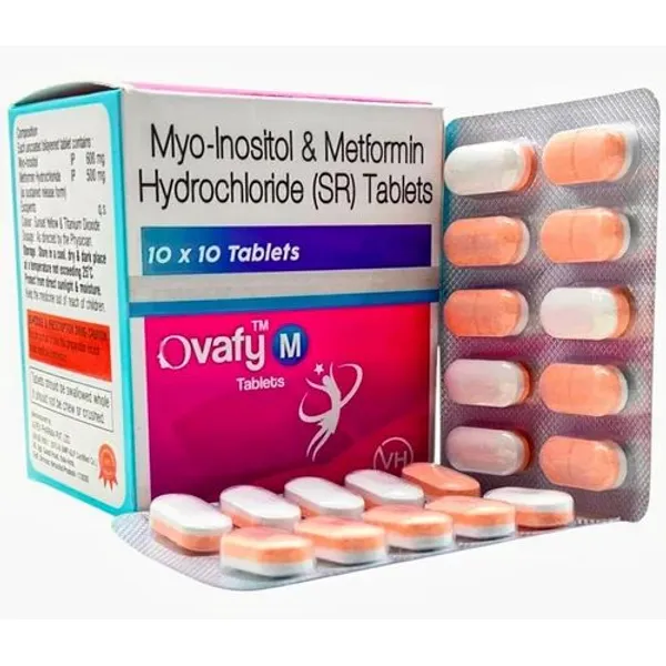Myo-Inositol 600mg&Metformin Hydrochloride 500 mg 600mg in the NexCure Health pharmaceutical catalogue