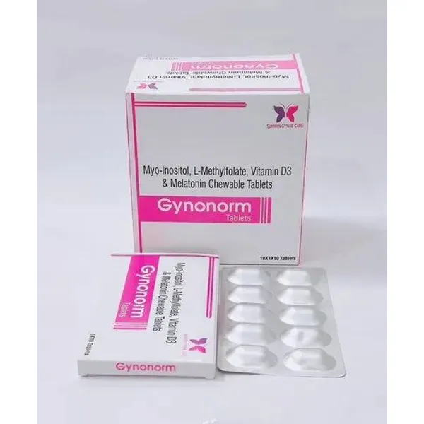 Myo-lnositol L-methyl Folate Vitamin D3 Melatonin Chewable Tablets pharmaceutical product details from NexCure Health