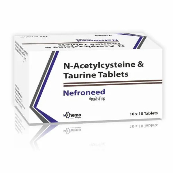 N-acetylcysteine And Taurine Tablets pharmaceutical product details from NexCure Health