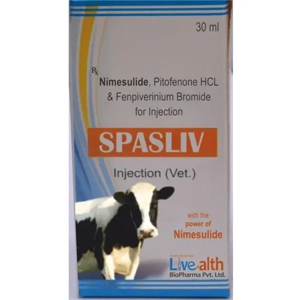Nimesulide, Pitofenone HCL & Fenpiverinium Bromide Injection in the NexCure Health pharmaceutical catalogue