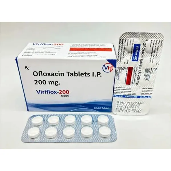 Ofloxacin 200 Mg Tablets 200 Mg in the NexCure Health pharmaceutical catalogue