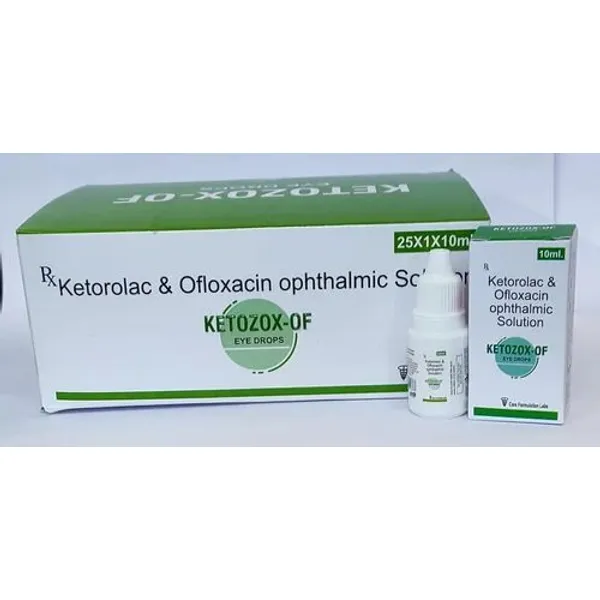 Ofloxacin Ketorolac Eye Drop pharmaceutical product details from NexCure Health