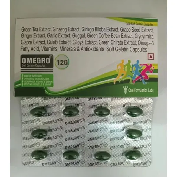 Omegro 12 G 12 G in the NexCure Health pharmaceutical catalogue