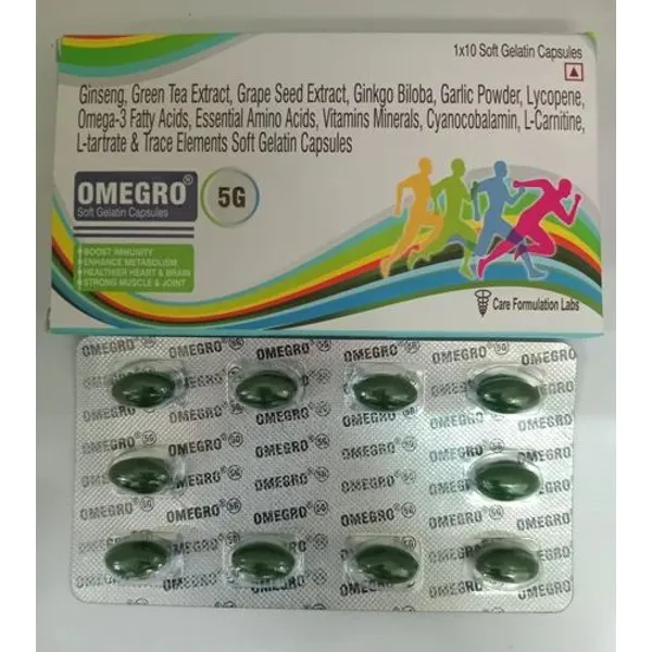 Omegro 5 G 5 G pharmaceutical product details from NexCure Health
