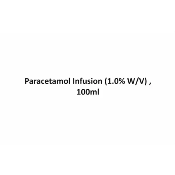 Paracetamol Infusion (1.0% W/v) 1.0% pharmaceutical product details from NexCure Health